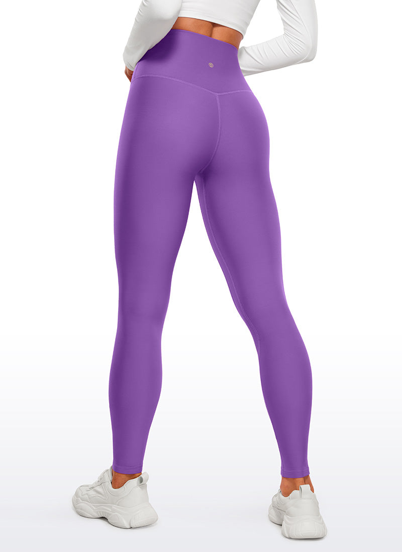 Leggings doublés en polaire thermique 28''