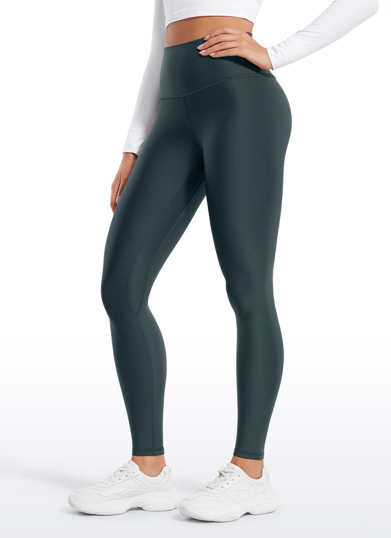 Leggings doublés en polaire thermique 28''