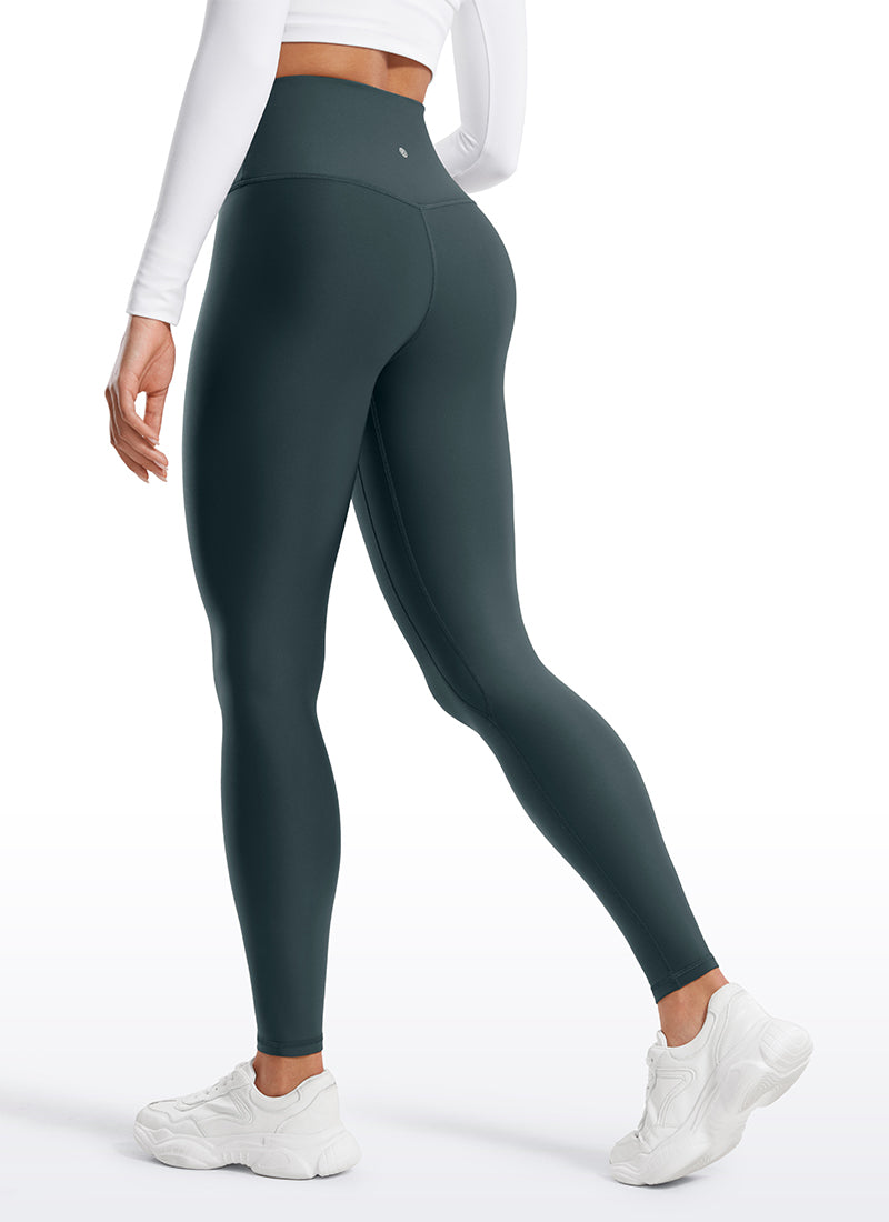 Leggings doublés en polaire thermique 28''