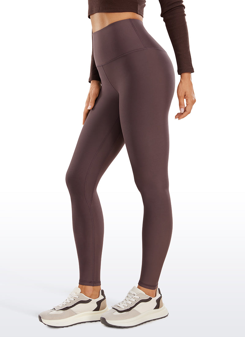 Leggings doublés en polaire thermique 28''