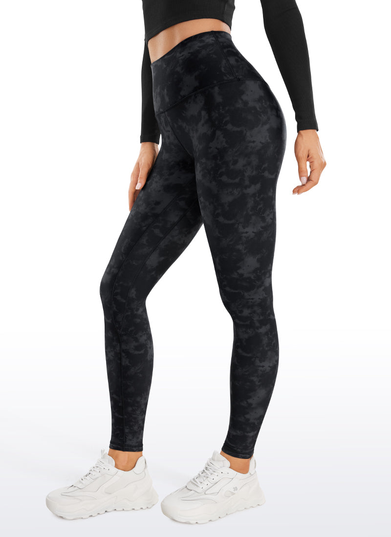 Leggings doublés en polaire thermique 28''