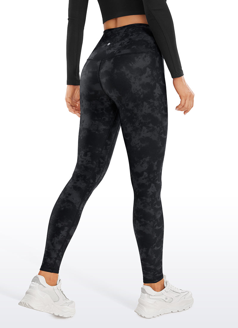 Leggings doublés en polaire thermique 28''