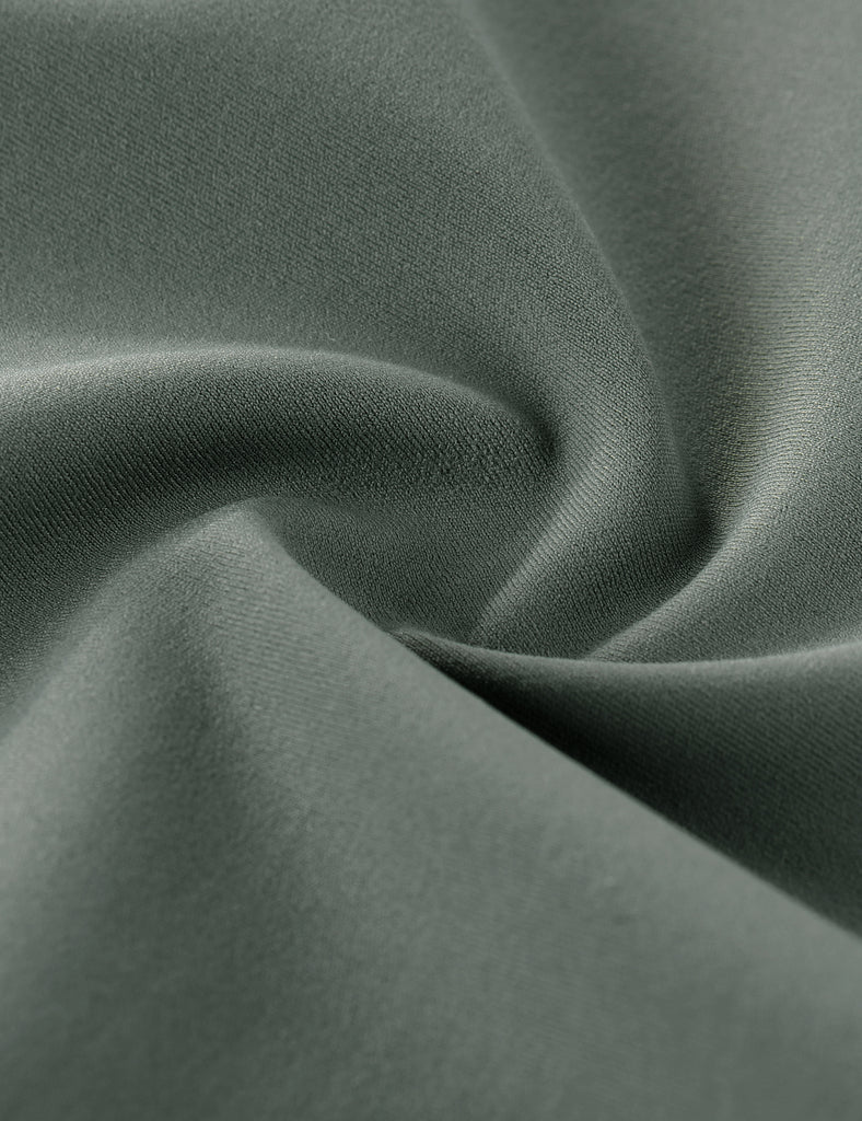 CRZ YOGA Women's Train Medium Support Nakedfeel Longline Bra Strappy Grey Sage