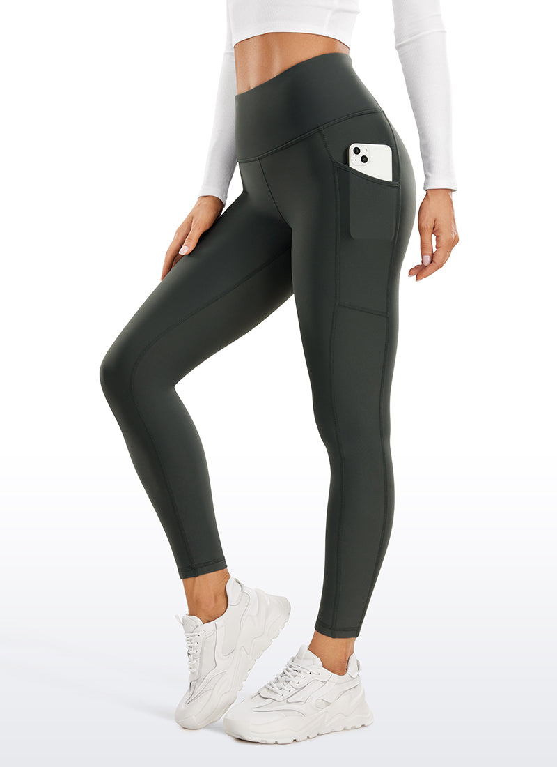 Mit Thermofleece gefütterte Leggings mit Tasche II, 25''