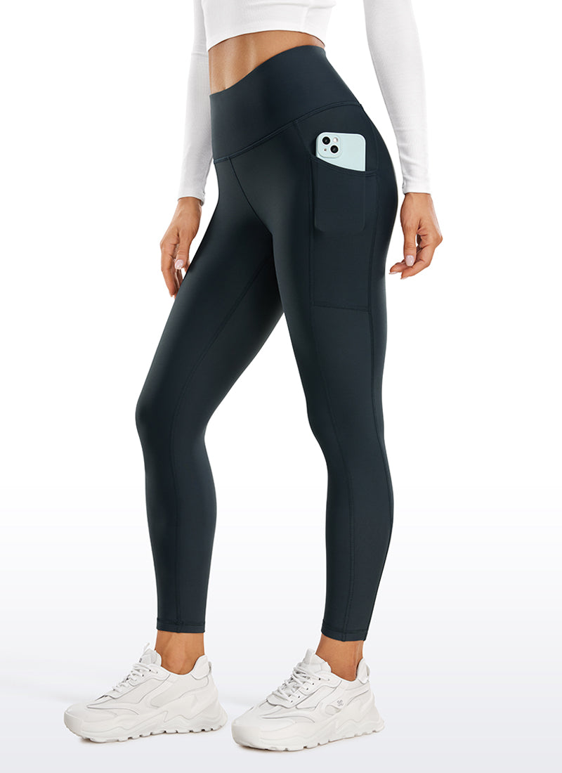 Thermal Fleece Lined Pocket Legging 25''