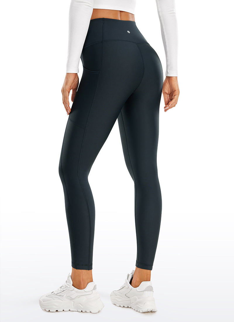 Thermal Fleece Lined Pocket Legging 25''