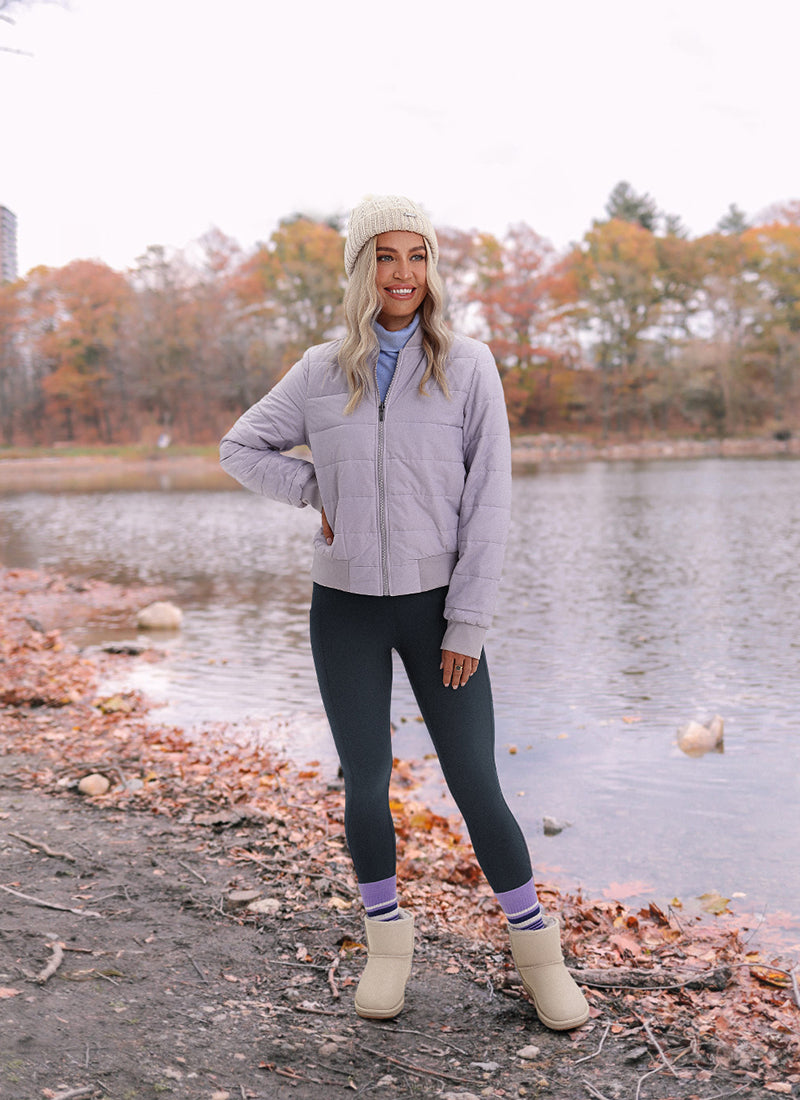 Thermal Fleece Lined Pocket Legging 25''