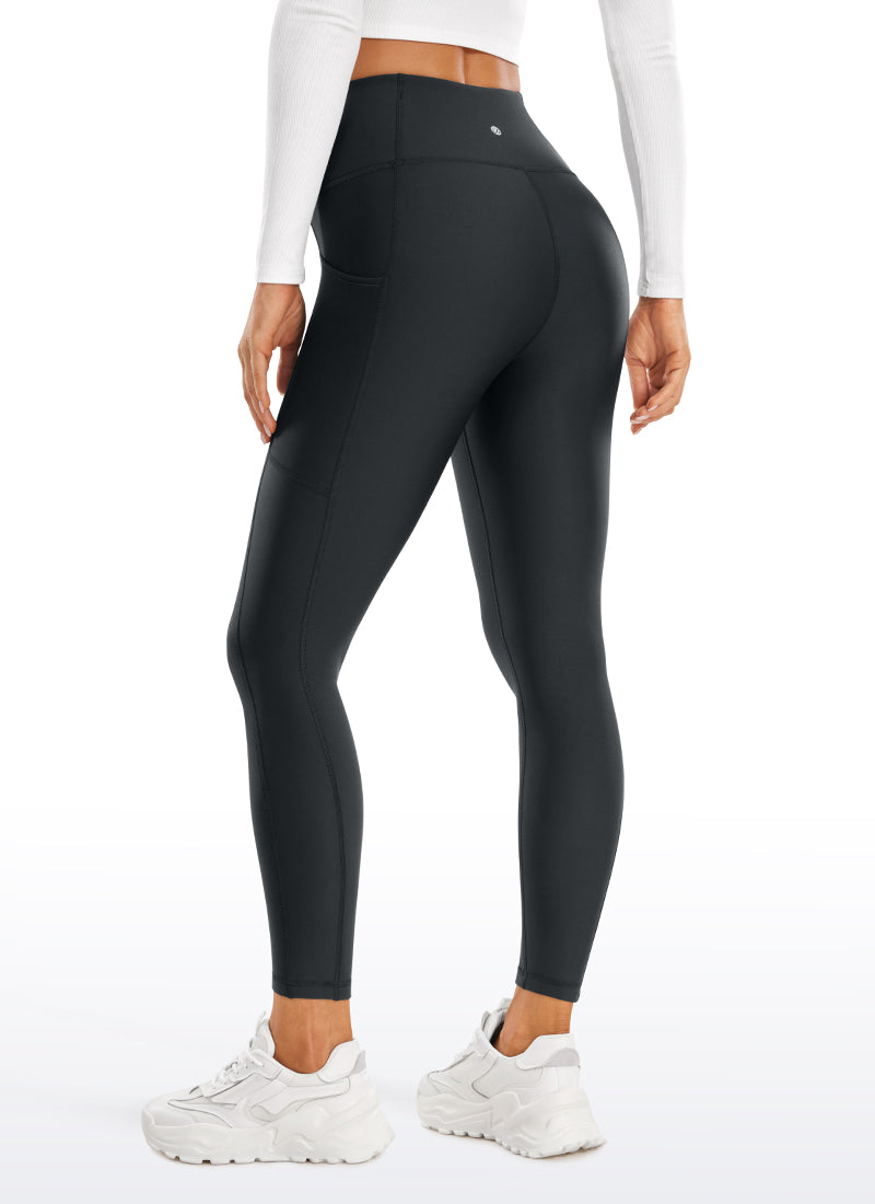 Mit Thermofleece gefütterte Leggings mit Tasche II, 25''