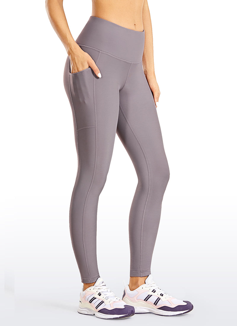 Mit Thermofleece gefütterte Leggings mit Tasche II, 25''