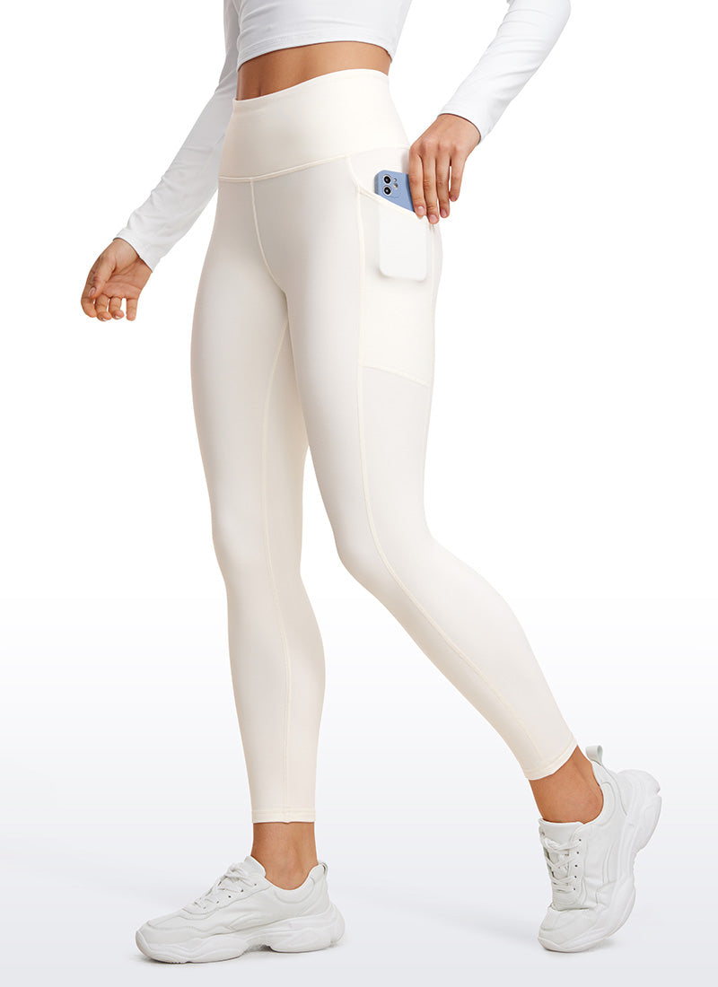 Thermal Fleece Lined Pocket Legging 25''