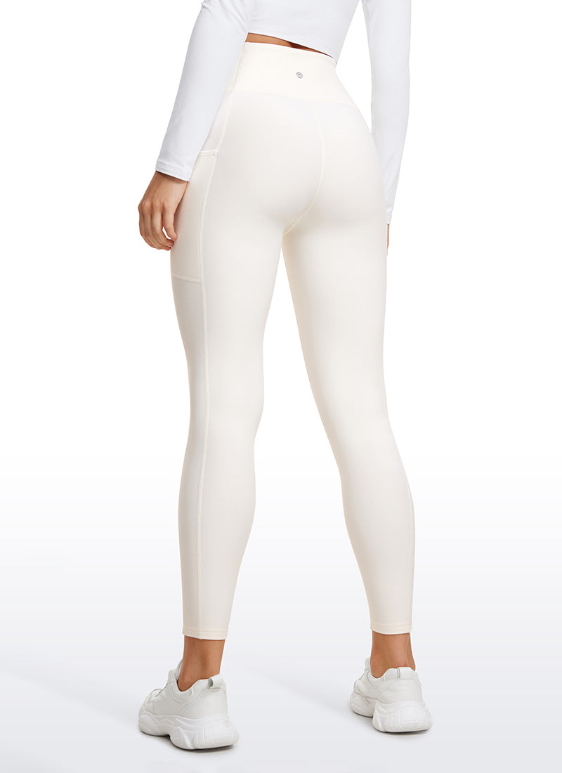 Thermal Fleece Lined Pocket Legging 25''