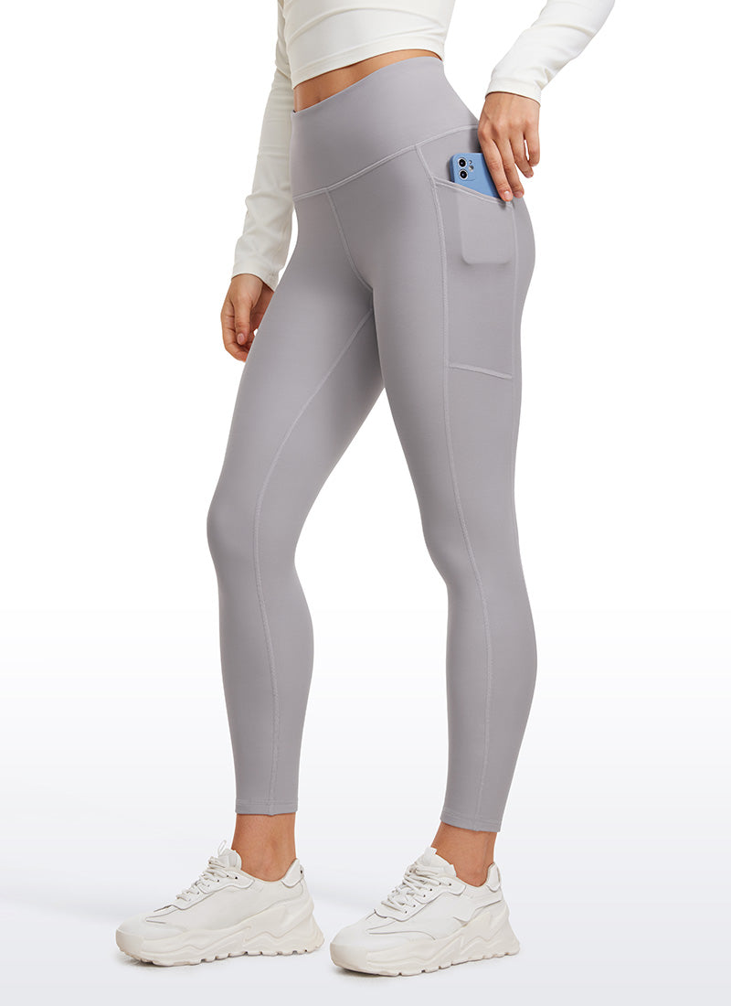 Mit Thermofleece gefütterte Leggings mit Tasche II, 25''