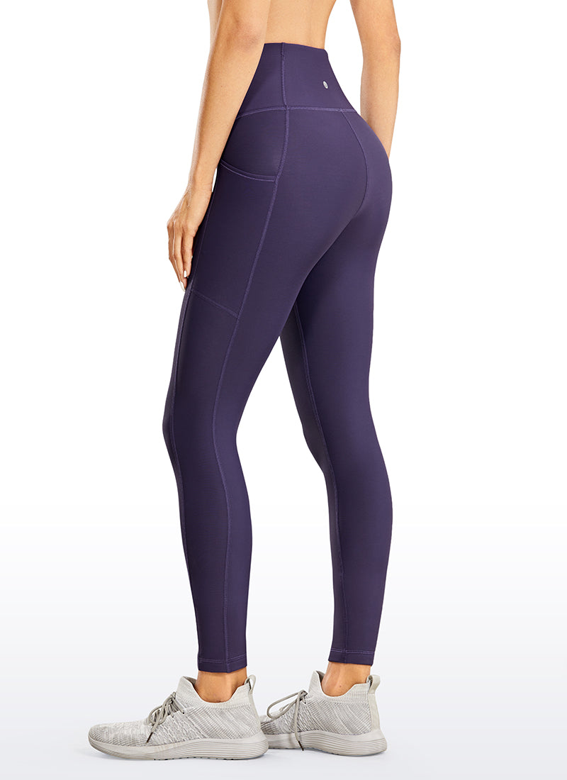 Mit Thermofleece gefütterte Leggings mit Tasche II, 25''