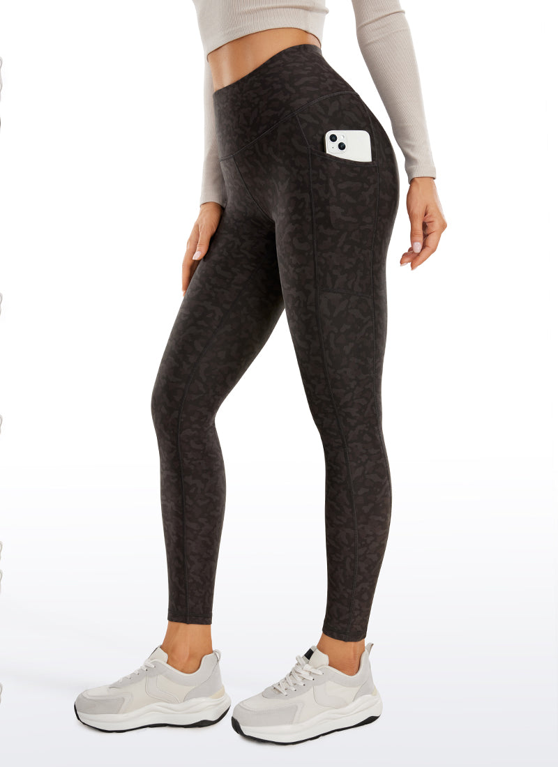 Mit Thermofleece gefütterte Leggings mit Tasche II, 25''