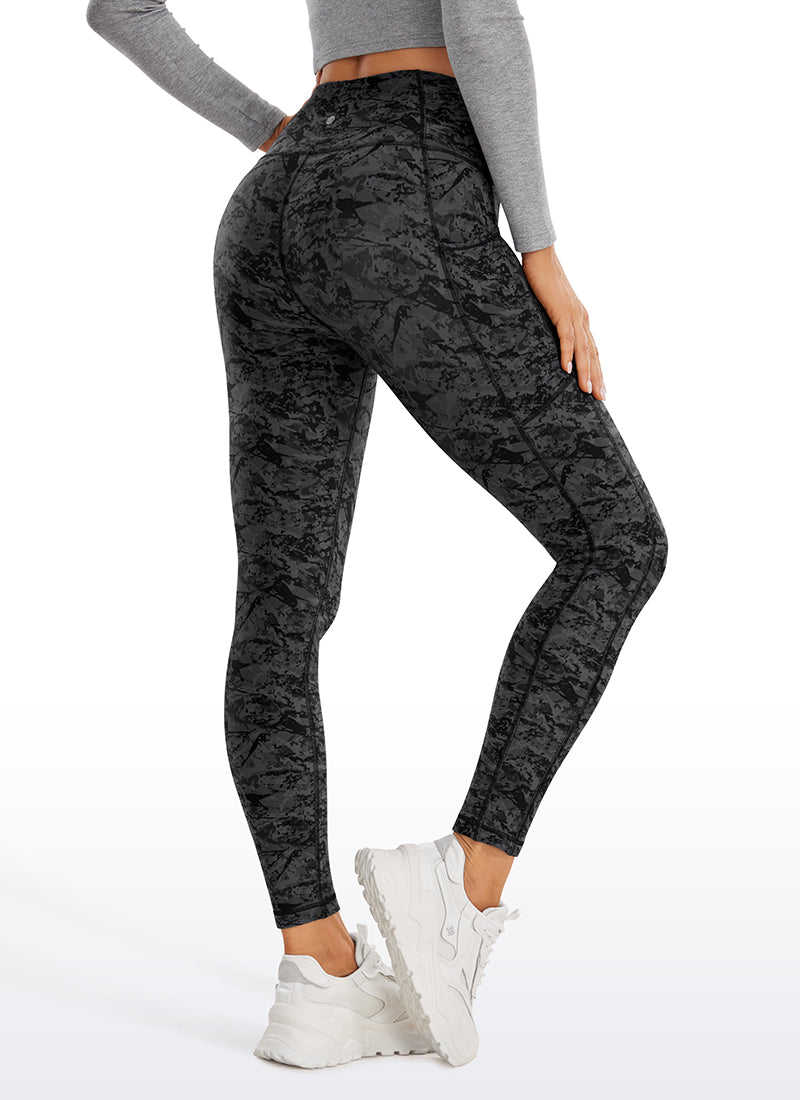 Mit Thermofleece gefütterte Leggings mit Tasche II, 25''