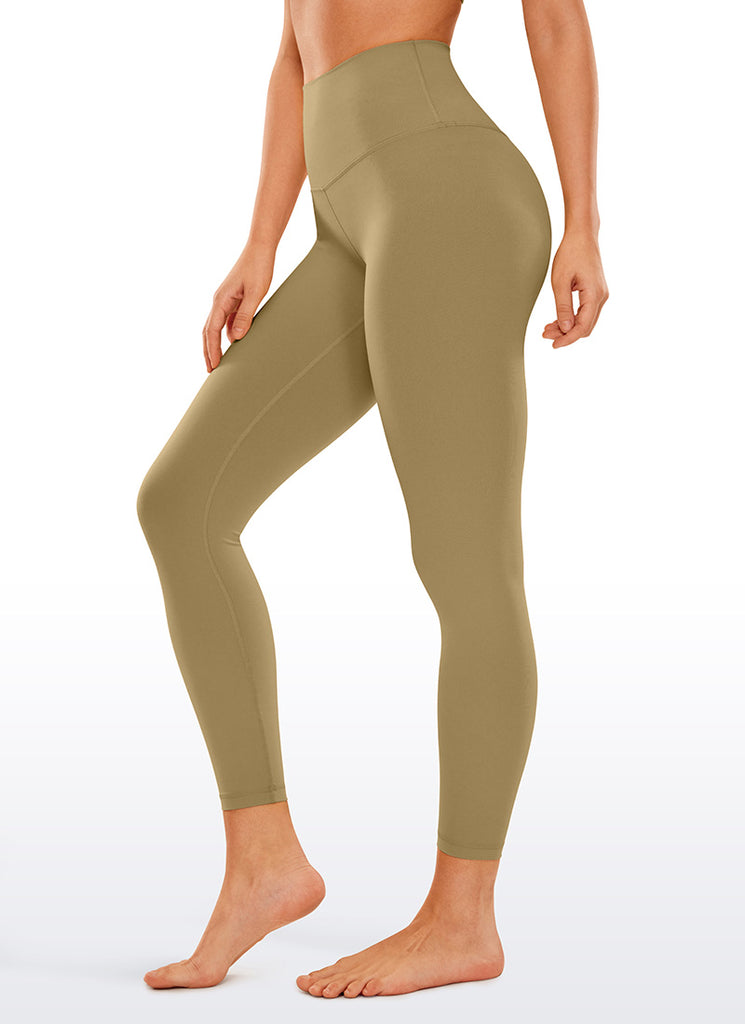 CRZ YOGA Women's Yoga Lounge High Rise Butterluxe Yoga Leggings 25'' Soul Brown