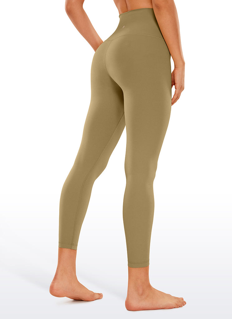 CRZ YOGA Women's Yoga Lounge High Rise Butterluxe Yoga Leggings 25'' Soul Brown