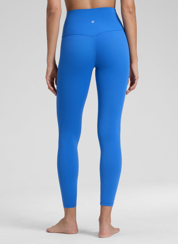 CRZ YOGA Women's Yoga Lounge High Rise Butterluxe Yoga Leggings 25'' Cambric Blue