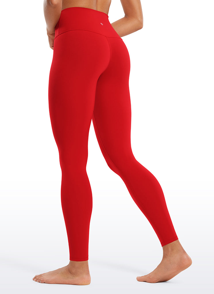 CRZ YOGA Women's Yoga Lounge High Rise Butterluxe Yoga Leggings 28'' Lava Smoke Grey