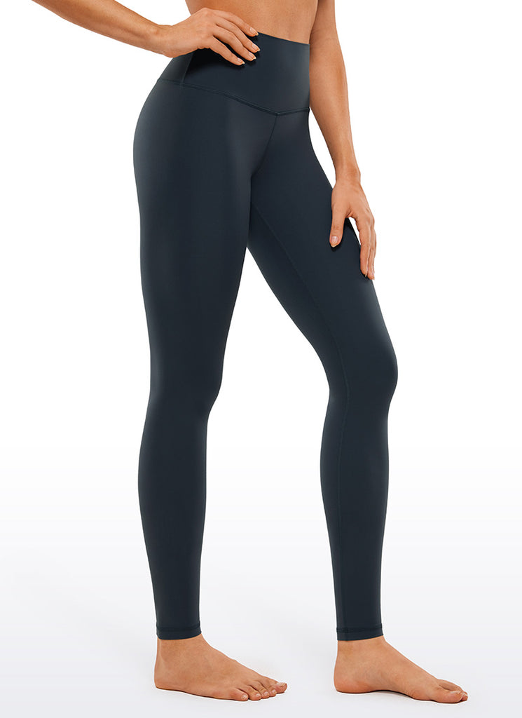 CRZ YOGA Women's Yoga Lounge High Rise Butterluxe Yoga Leggings 30'' Olive Green