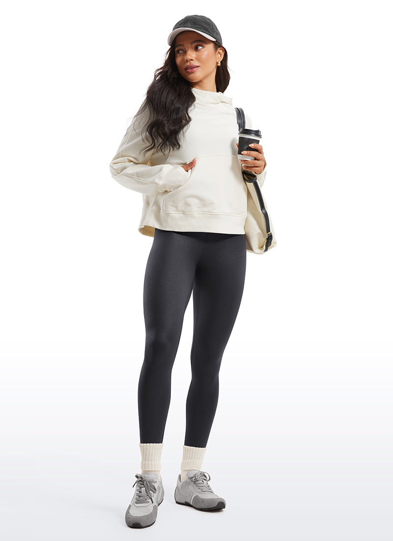 Matte Faux Leather Legging 25''