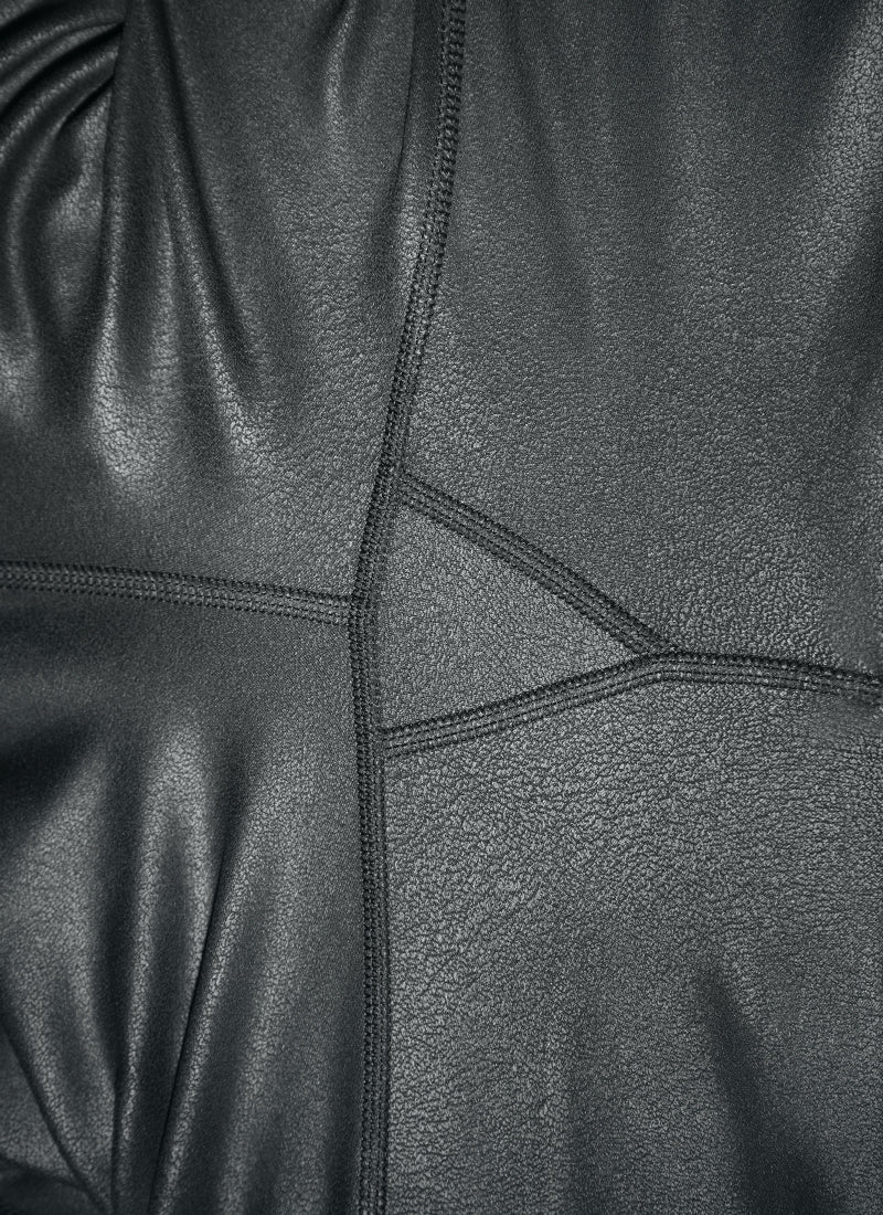 Matte Faux Leather Legging 25''