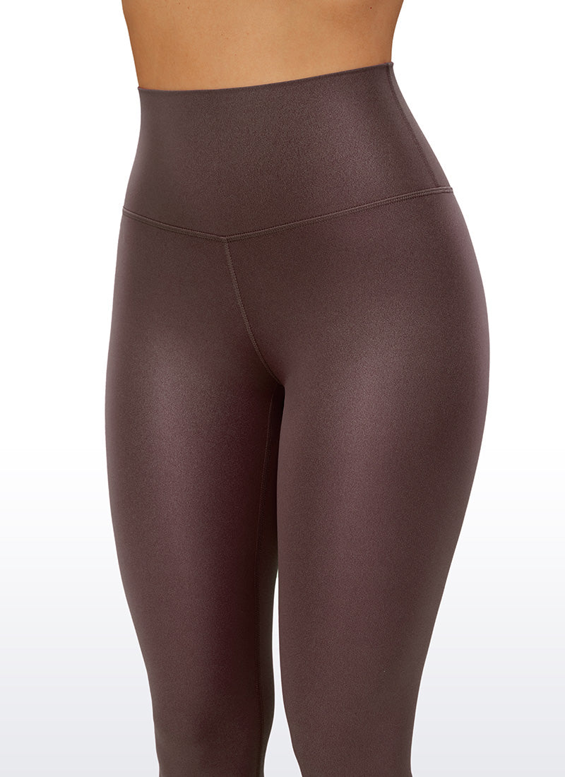 Leggings en similicuir mat Butterluxe 25''