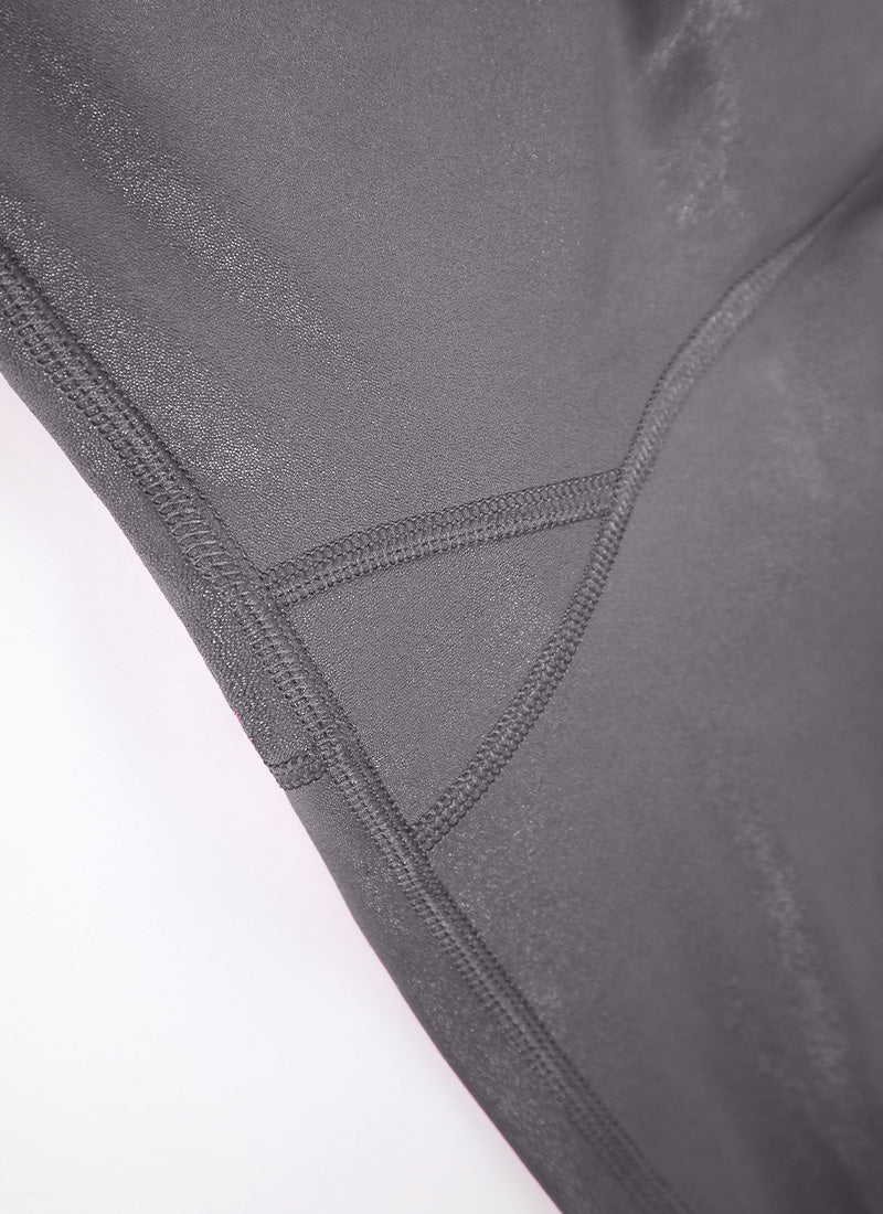 Matte Faux Leather Legging 25''