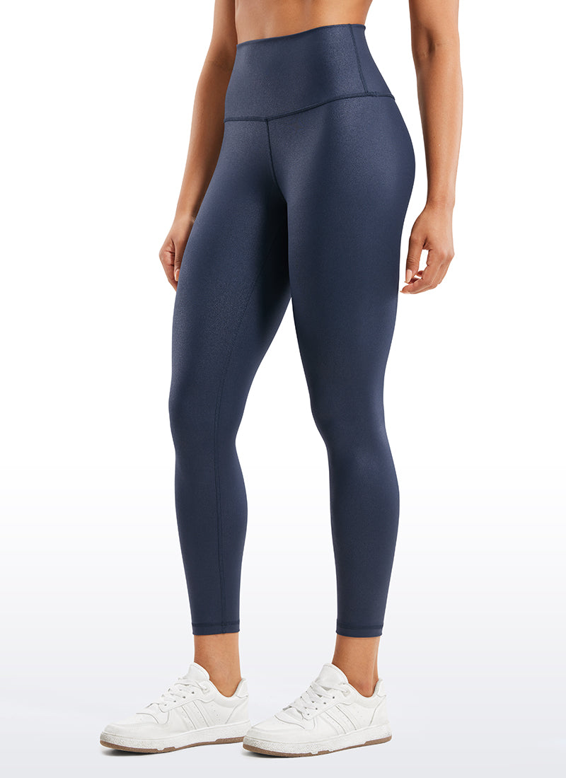 Matte Faux Leather Legging 25''