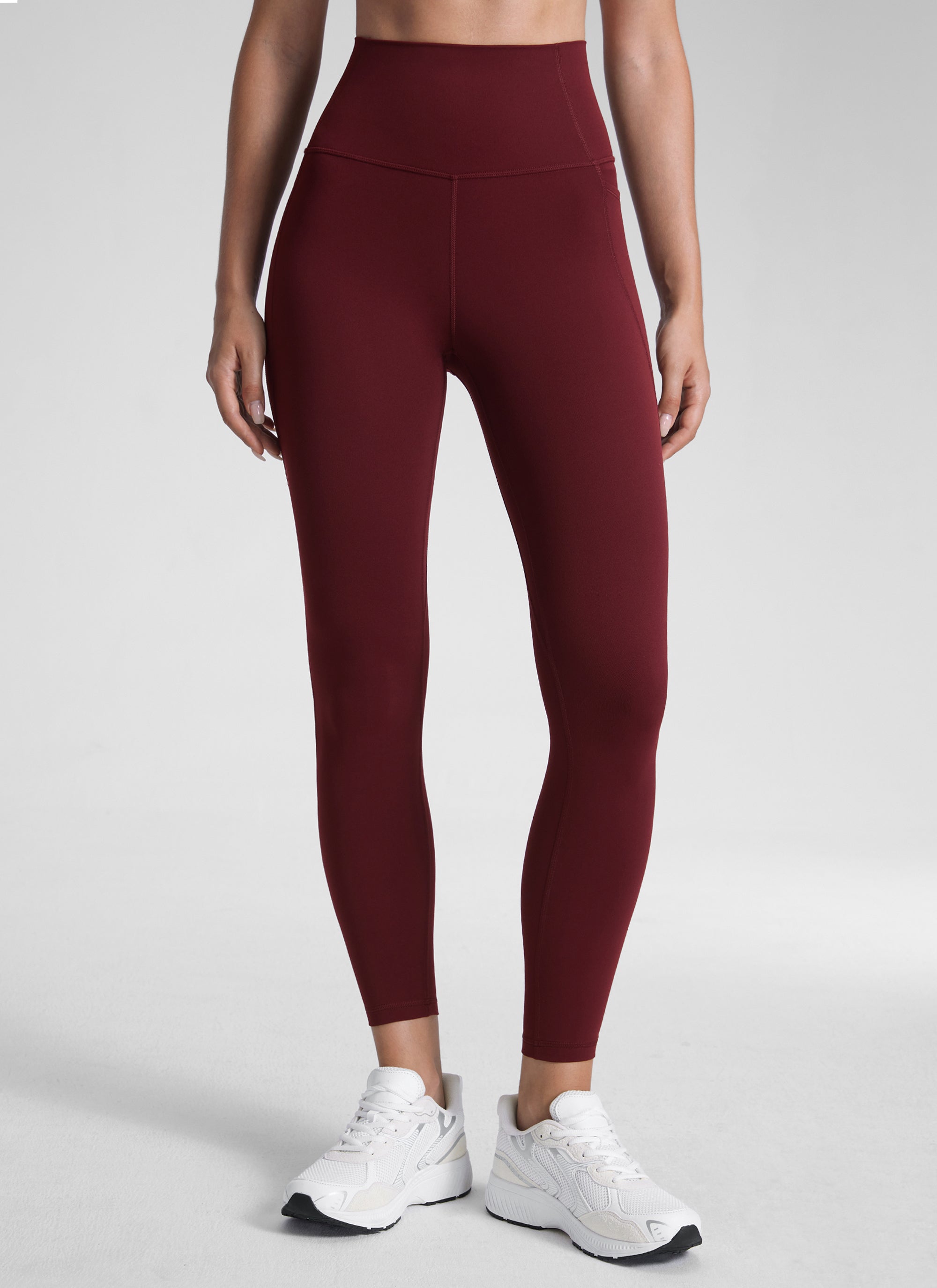 CRZ YOGA Women's Yoga Lounge High Rise Butterluxe Pocket Leggings 25'' French Navy