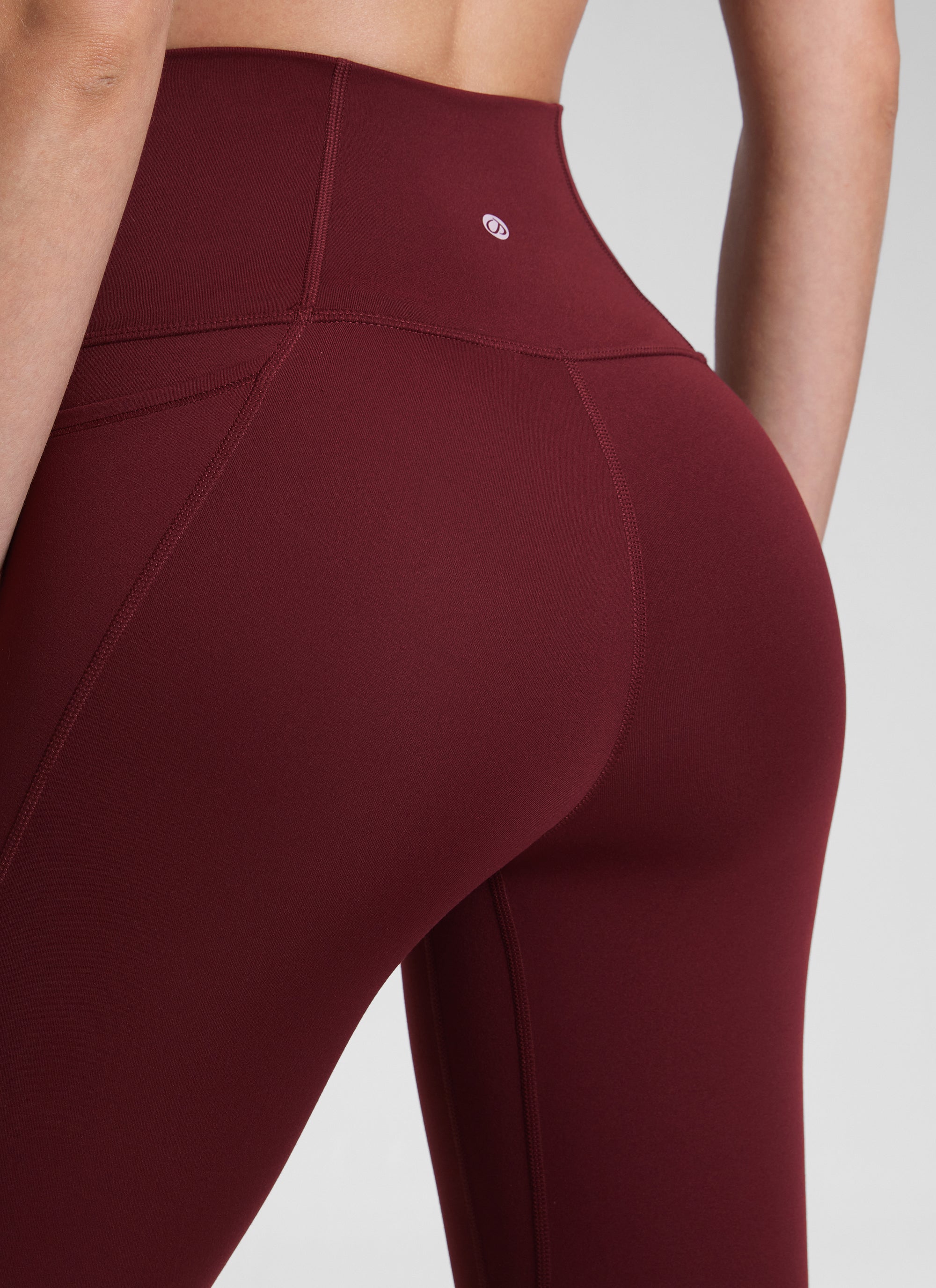 CRZ YOGA Women's Yoga Lounge High Rise Butterluxe Pocket Leggings 25'' French Navy