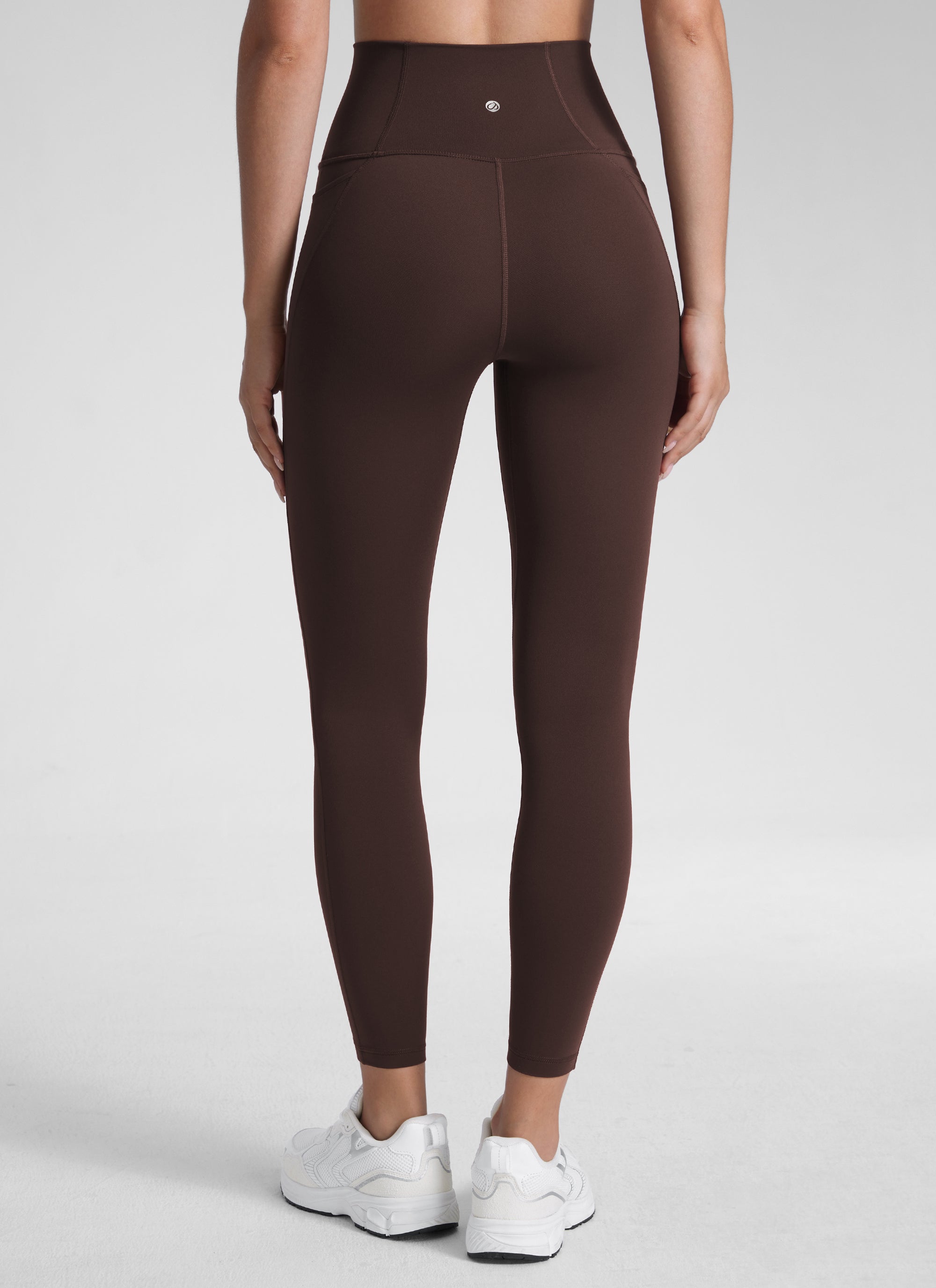 CRZ YOGA Women's Yoga Lounge High Rise Butterluxe Pocket Leggings 25'' Sparkle Blue