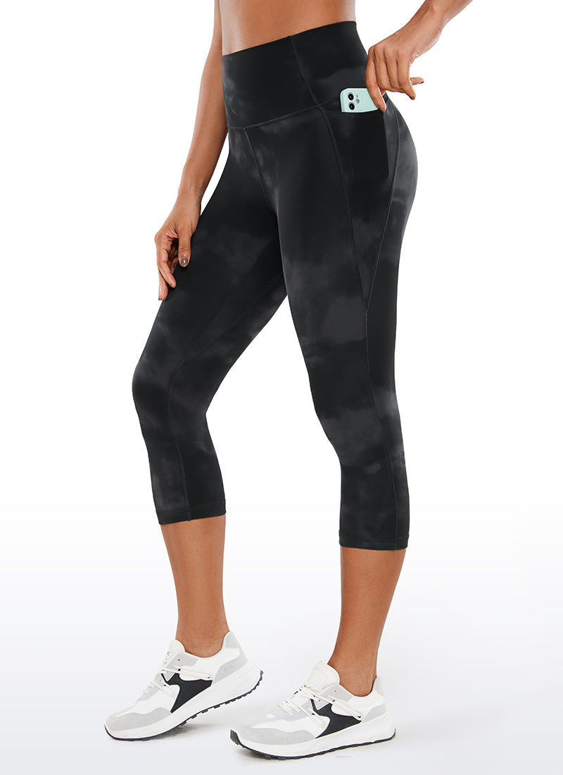 Butterluxe Yoga-Capri-Leggings mit Taschen, 19''