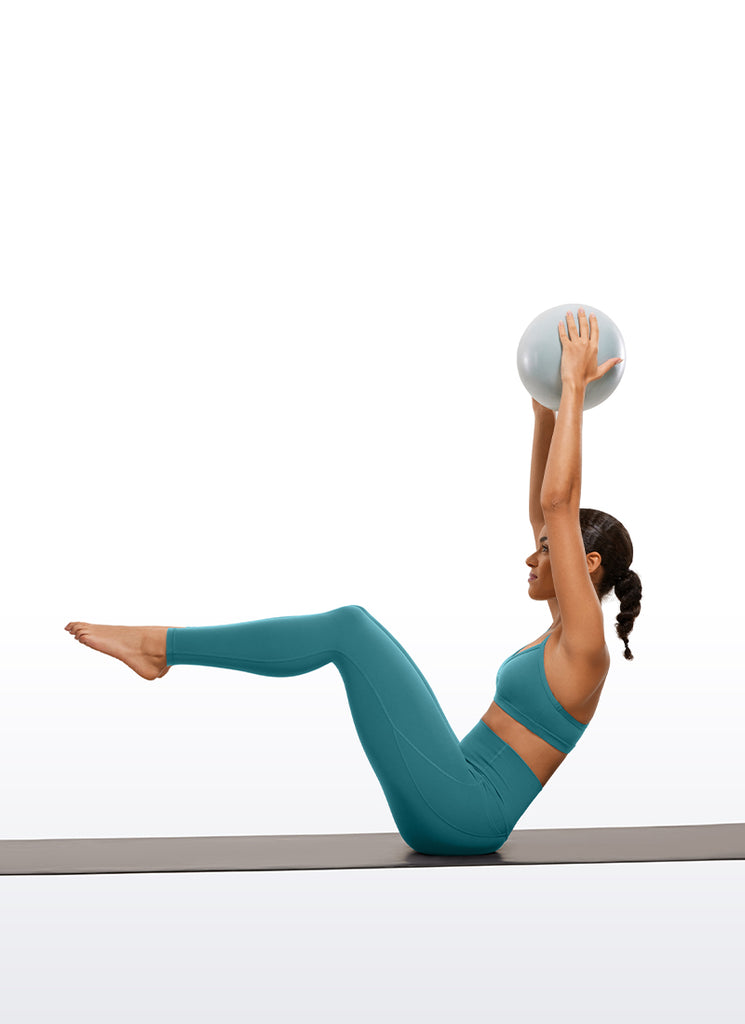 CRZ YOGA Womens Butterluxe Pockets Workout Leggings 28" Magenta Purple