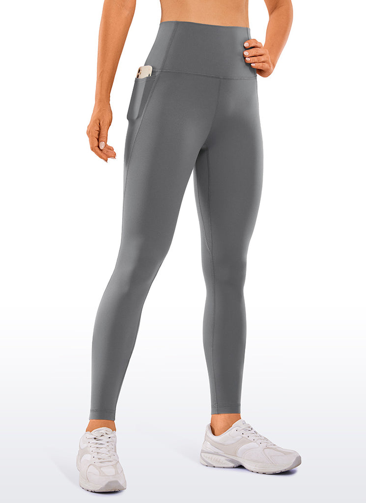 CRZ YOGA Womens Butterluxe Pockets Workout Leggings 28" Briar Rose