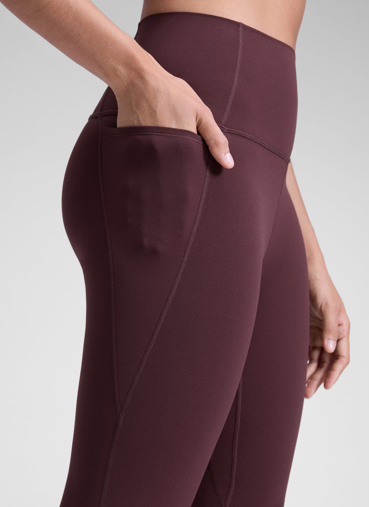 CRZ YOGA Womens Butterluxe Pockets Workout Leggings 28" True Navy