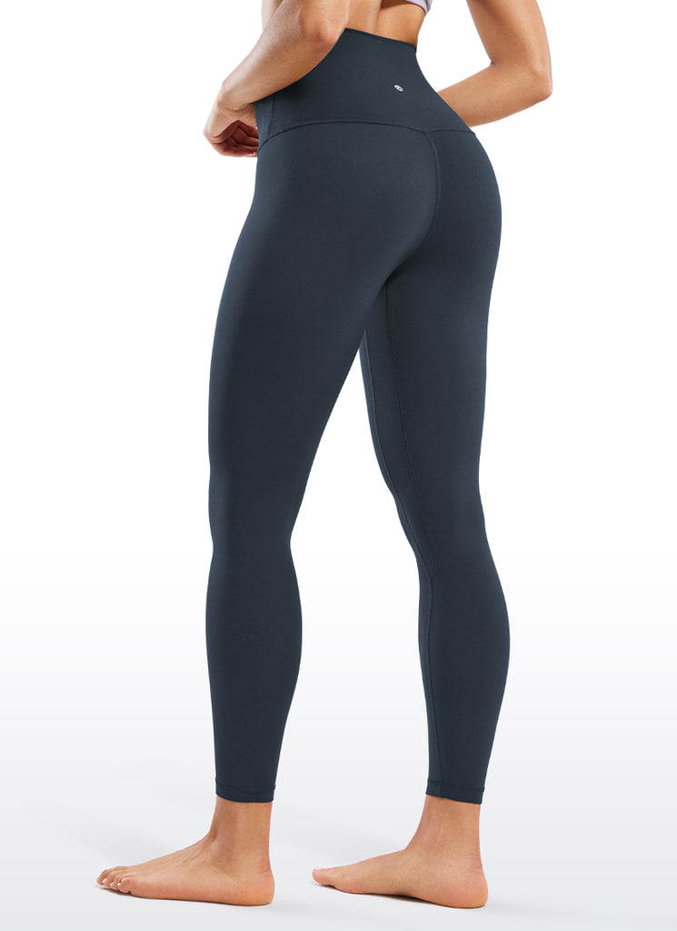 CRZ YOGA Women's Lounge Super High Rise Butterluxe Yoga Leggings 25'' Black