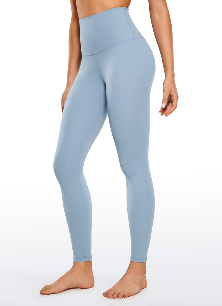 CRZ YOGA Women's Yoga Super High Waist Butterluxe Yoga Leggings 28'' Cambric Blue