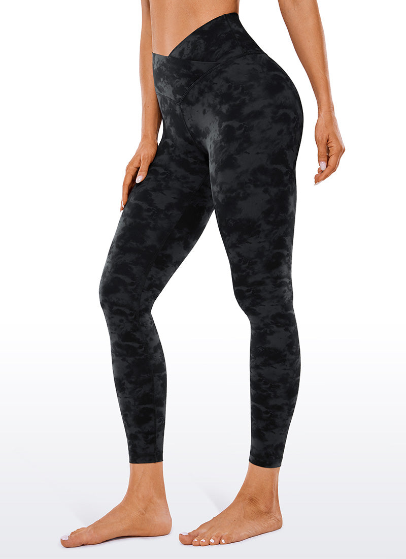 Butterluxe Yoga Leggings 25''- V Cross Waist