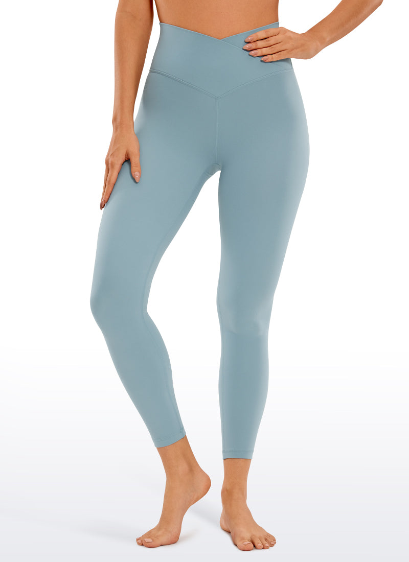 Butterluxe Yoga Leggings 25''- V Cross Waist