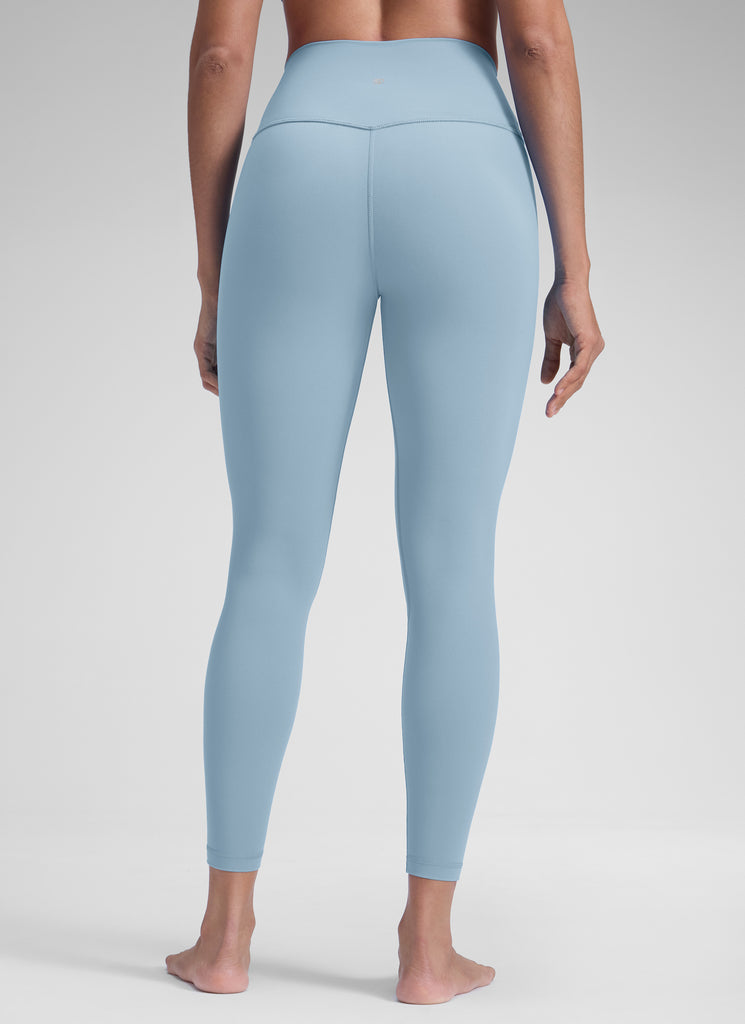 CRZ YOGA Women's Yoga Train High Rise Brushed Nakedfeel Leggings 25'' The Breeze Blue