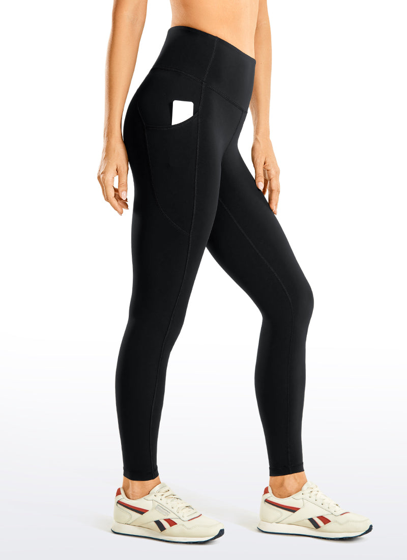 Gebürstete Nakedfeel-Leggings mit Tasche, 25''