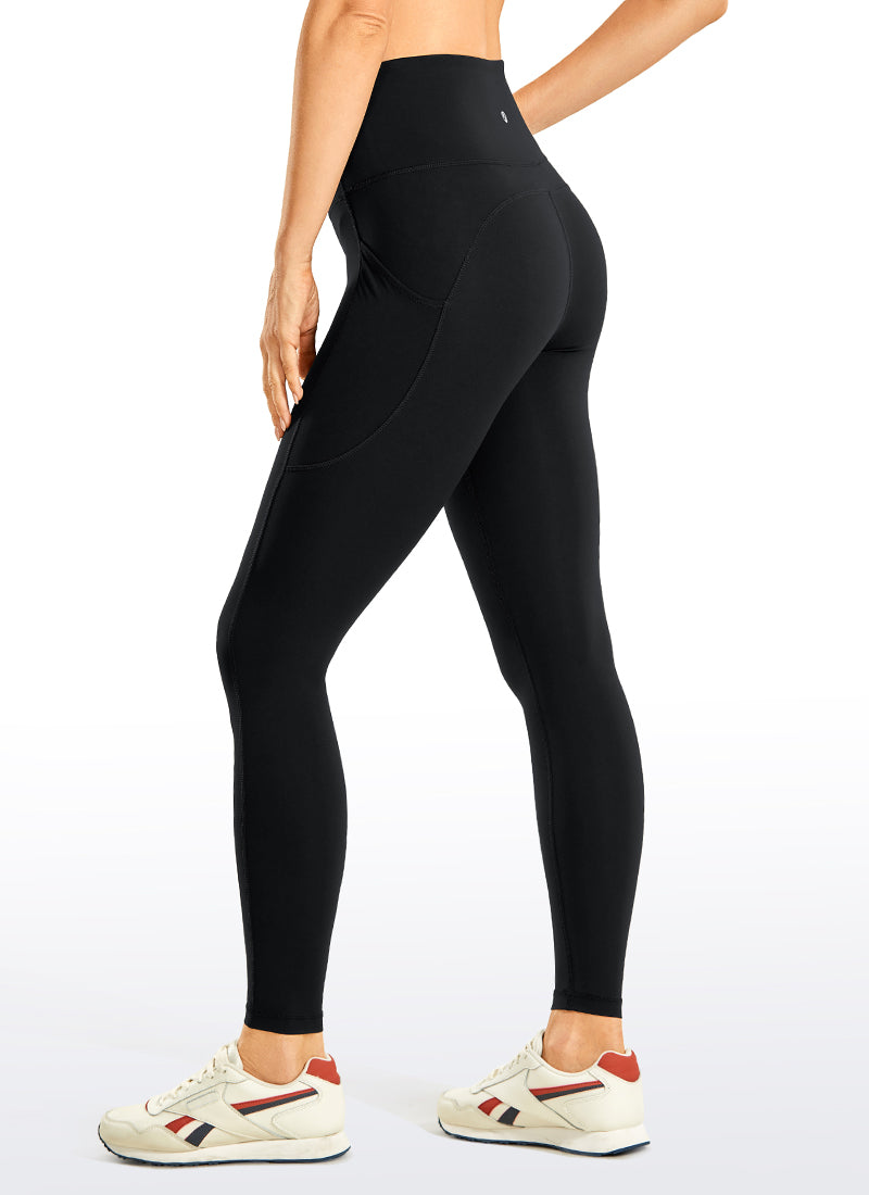 Gebürstete Nakedfeel-Leggings mit Tasche, 25''
