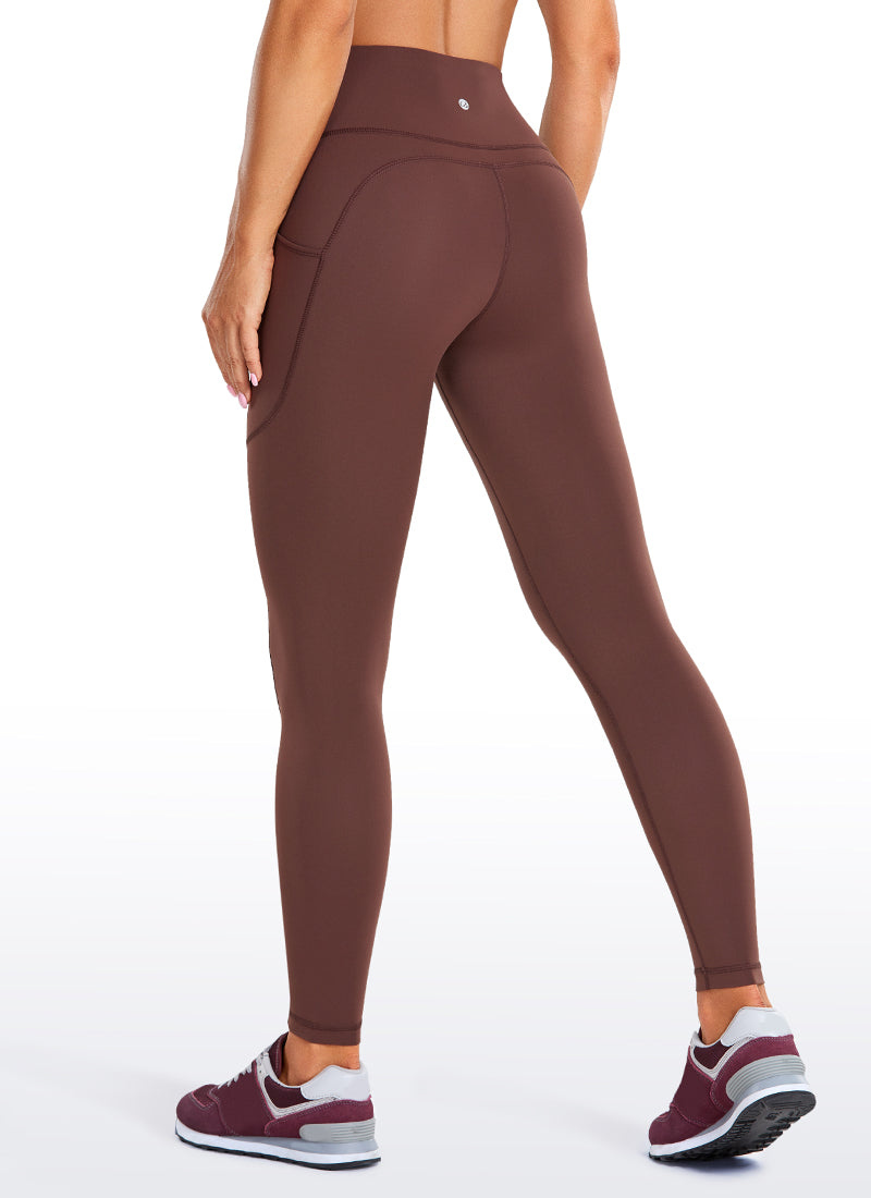 Gebürstete Nakedfeel-Leggings mit Tasche, 25''
