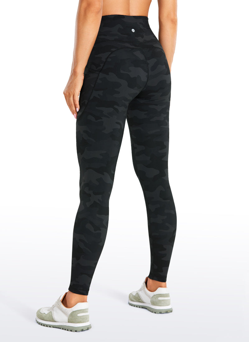 Gebürstete Nakedfeel-Leggings mit Tasche, 25''