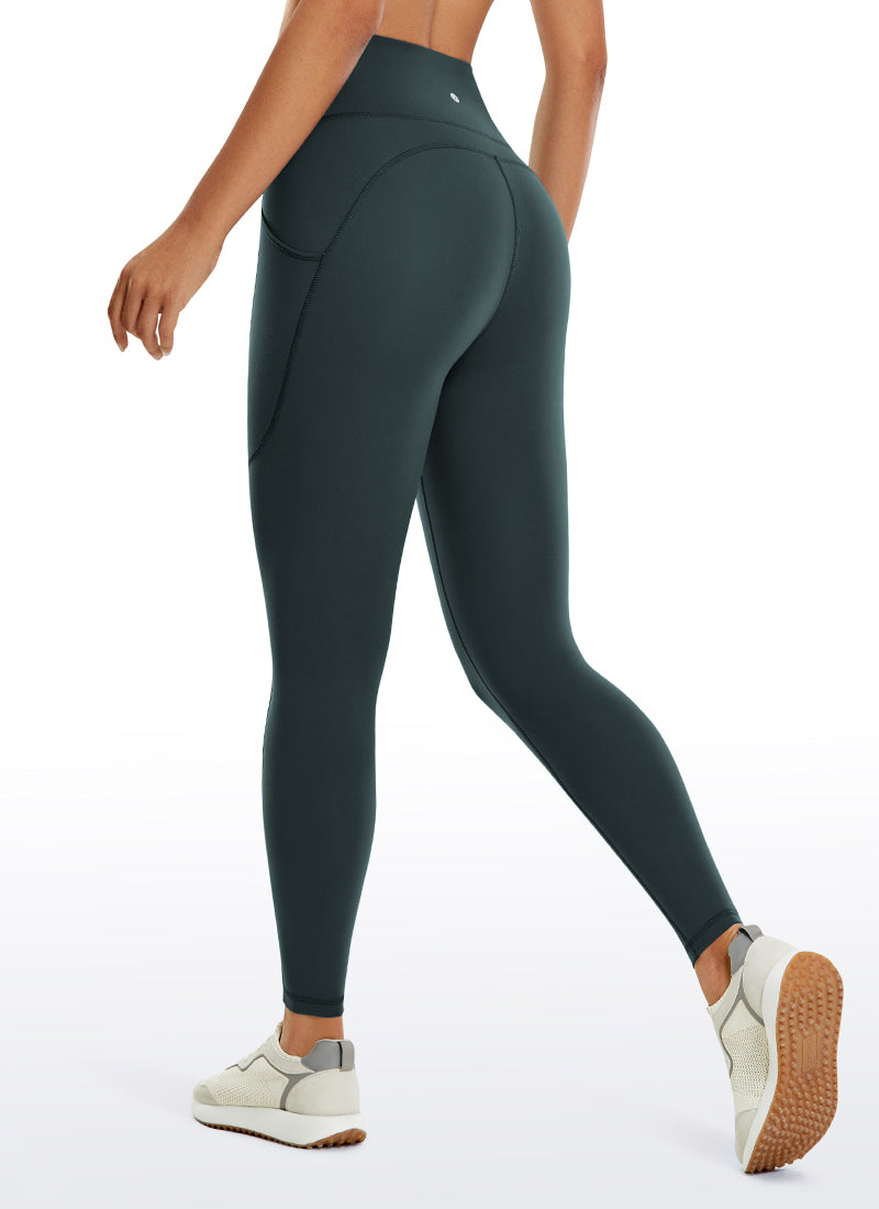 Gebürstete Nakedfeel-Leggings mit Tasche, 25''