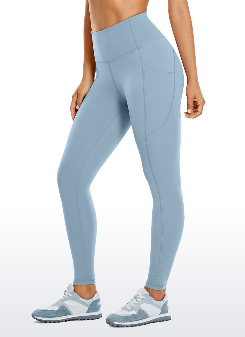 Gebürstete Nakedfeel-Leggings mit Tasche, 25''