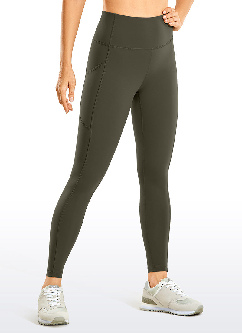 Gebürstete Nakedfeel-Leggings mit Tasche, 25''