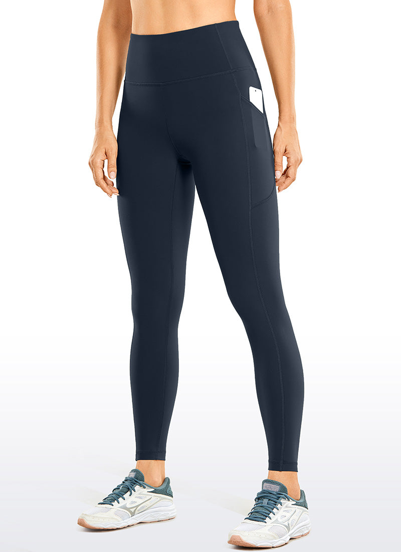 Gebürstete Nakedfeel-Leggings mit Tasche, 25''