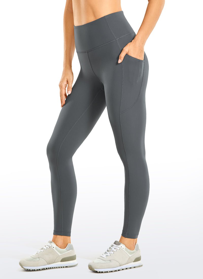 Gebürstete Nakedfeel-Leggings mit Tasche, 25''